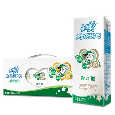 蒙牛未來星兒童成長牛奶骨力型190ml*15盒